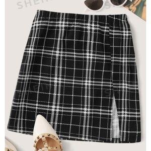 Plaid Skirt